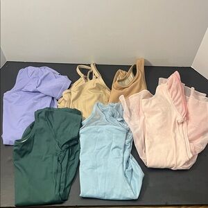 Girls Leotard Lot of 6 - Capezio - So Danca - Dance Gymnastics- Size M